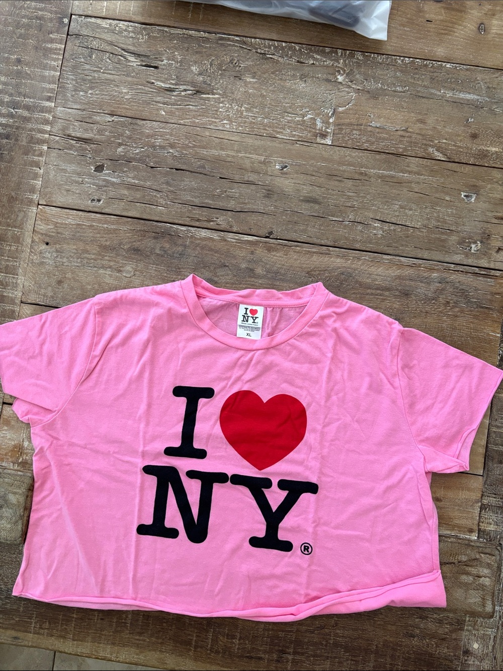 I ❤️NY Crop Tee -Never Worn